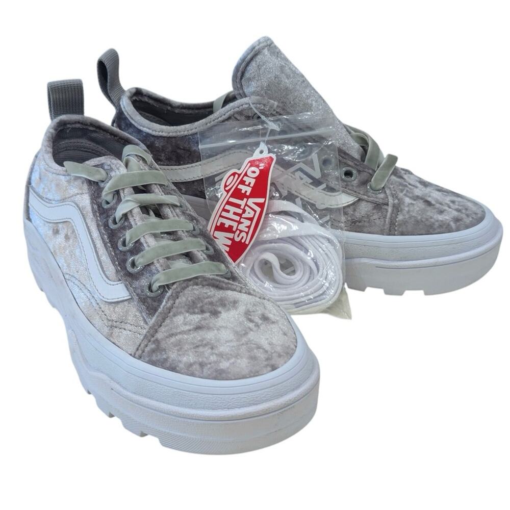 Vans Crushed Velvet Sentry Old Skool WC Sneakers - NWT - Picture 4 of 12